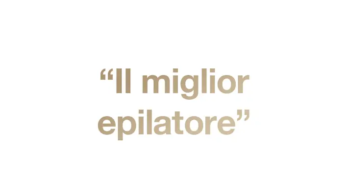 Il miglior epilatore Il miglior epilatore