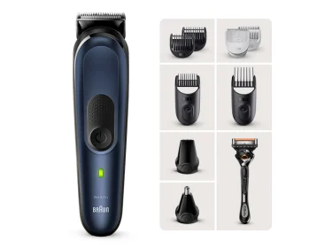 Braun 10-in-1 rifinitore per barba, corpo, e capelli MGK7410