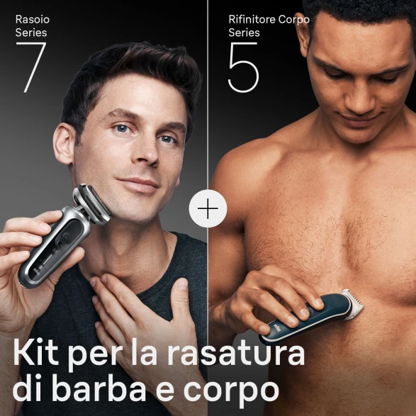 Kit per la rasatura  di barba e corpo