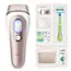 Bundle Braun: Epilatore Luce Pulsata Skin i·expert PL7387, Lamette di ricambio Gillette Comfort Glide con e Gel Satin Care Sensitive Skin Aloe Vera Glide