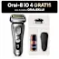 Rasoio elettrico Braun Series 9 Pro+ 9517s e Crema idratante viso e barba King C. Gillette