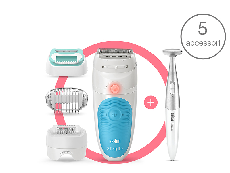 Epilatore Braun Silk-épil 5-810 Wet&Dry | Braun IT