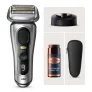 Rasoio elettrico Braun Series 9 Pro+ 9515s e Crema idratante per viso e barba King C. Gillette