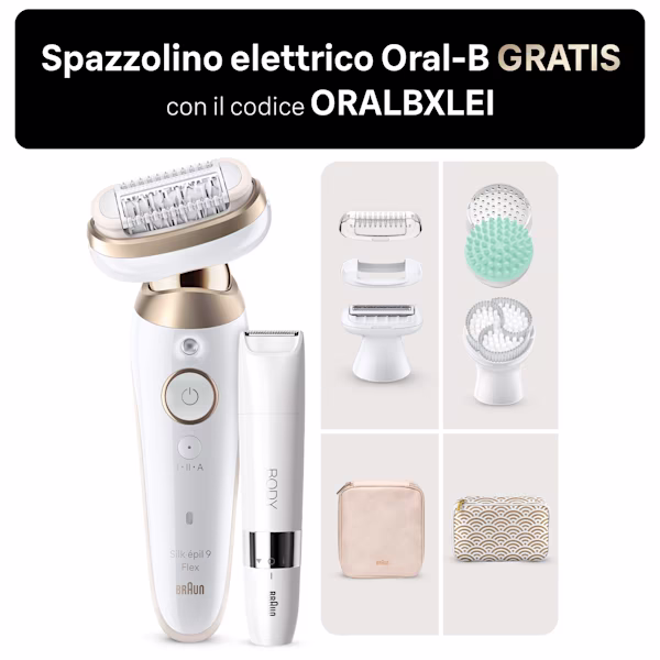 Confezione Braun Silk·épil 9 Flex Confezione Braun Silk·épil 9 Flex