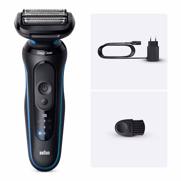 Immagine del rasoio Series 5 B1000s. Immagine del rasoio Series 5 B1000s.