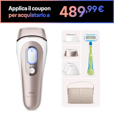 Braun Epilatore a Luce Pulsata Smart Skin i·expert PL7387