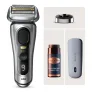 Kit Braun: Rasoio elettrico Braun Series 9 Pro+ 9527s e Crema idratante viso e barba King C. Gillette