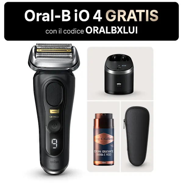 Series 9 Pro+ 9560cc Wet & Dry shaver