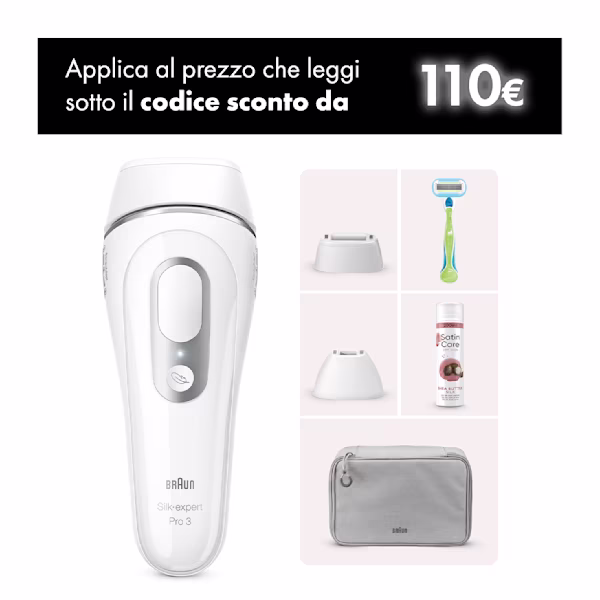 Braun Silk Expert Pro3 PL3122 e Satin Care Karitè