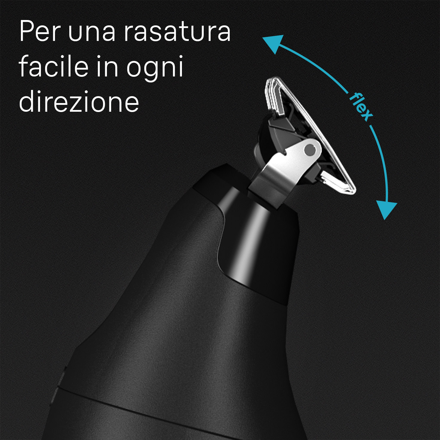 Braun Regolabarba Uomo e Rasoio Elettrico Barba E Capelli Series X, Testina  Flessibile Con Lama 4D A Due Direzioni E Protezione SkinShield, 45 Minuti  Senza Fili, Idea Regalo San Valentino, XT3200 