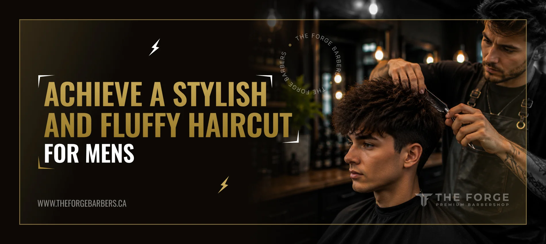 Achieve a Stylish and Fluffy Haircut for Mens