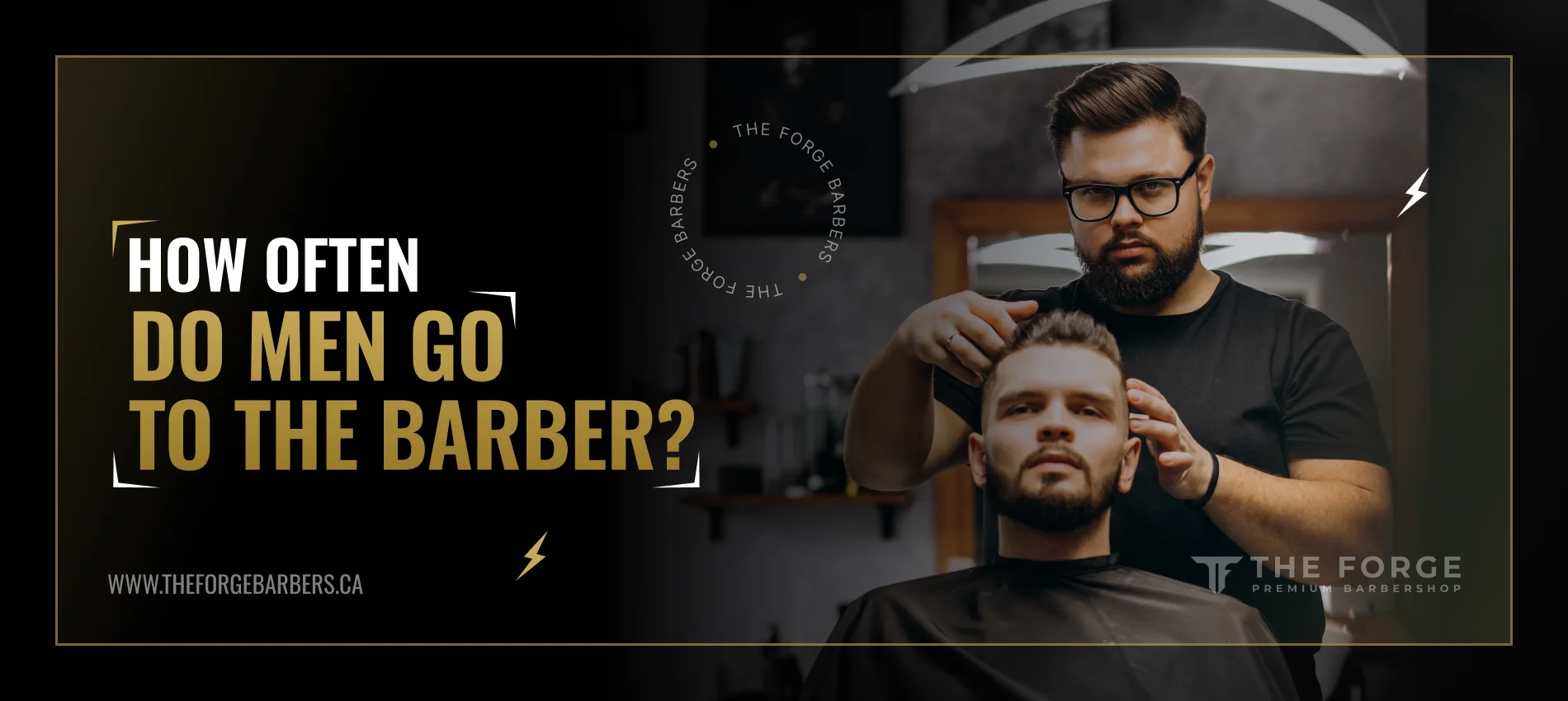 How often do men go to the barber?