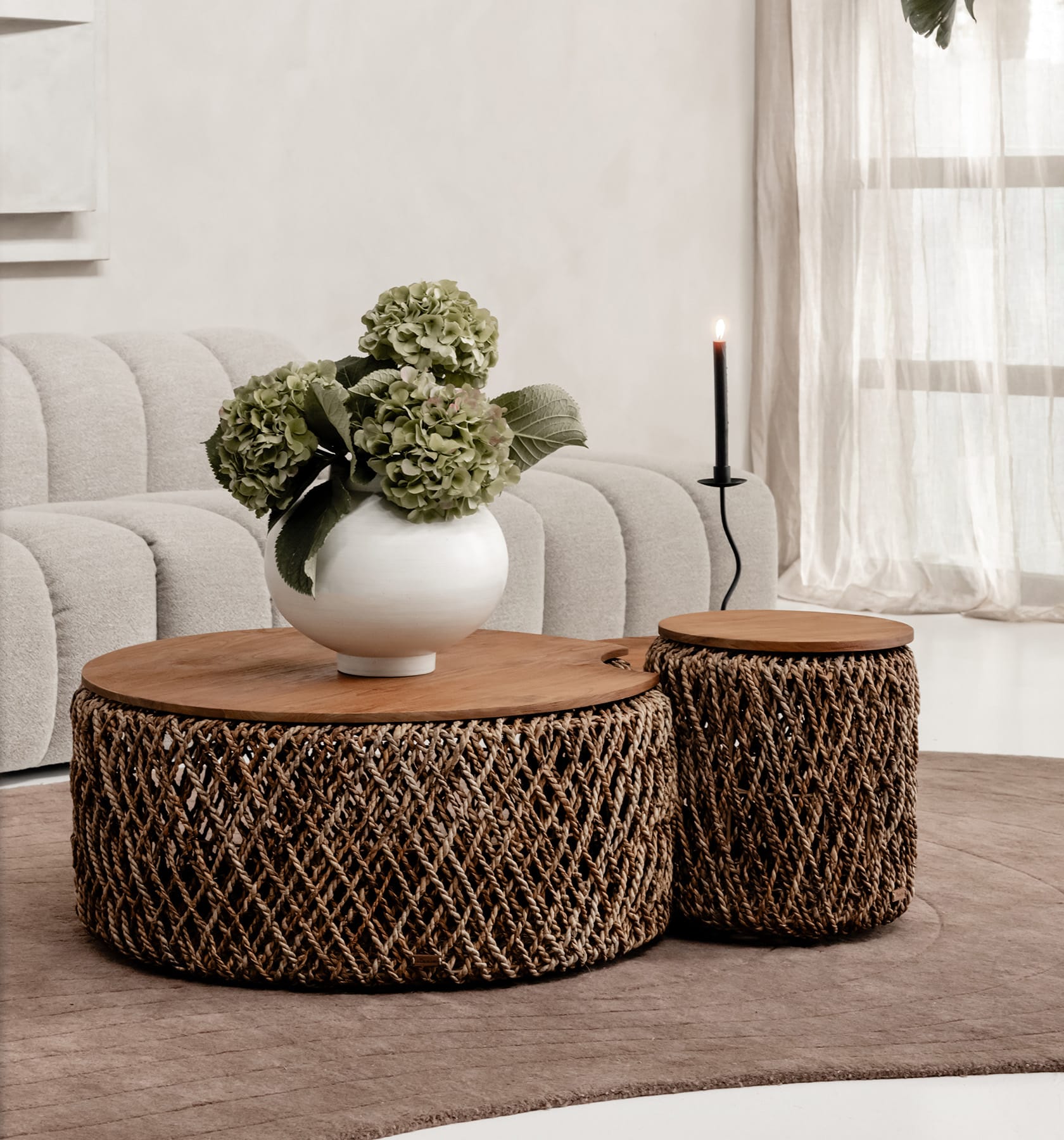D-BODHI - SIDE TABLE / 40×40×52 D-Bodhi Knut Side Table - Large at allmine.com