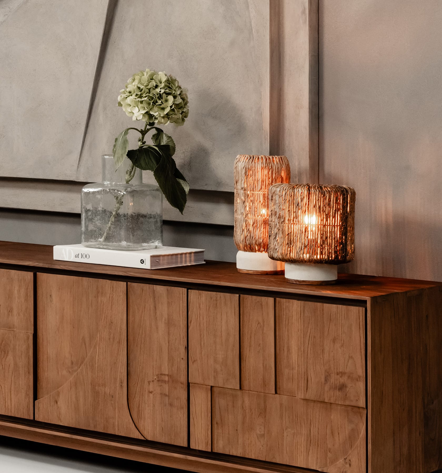 アガベ Low_Life Palma Abaca Table Lamp