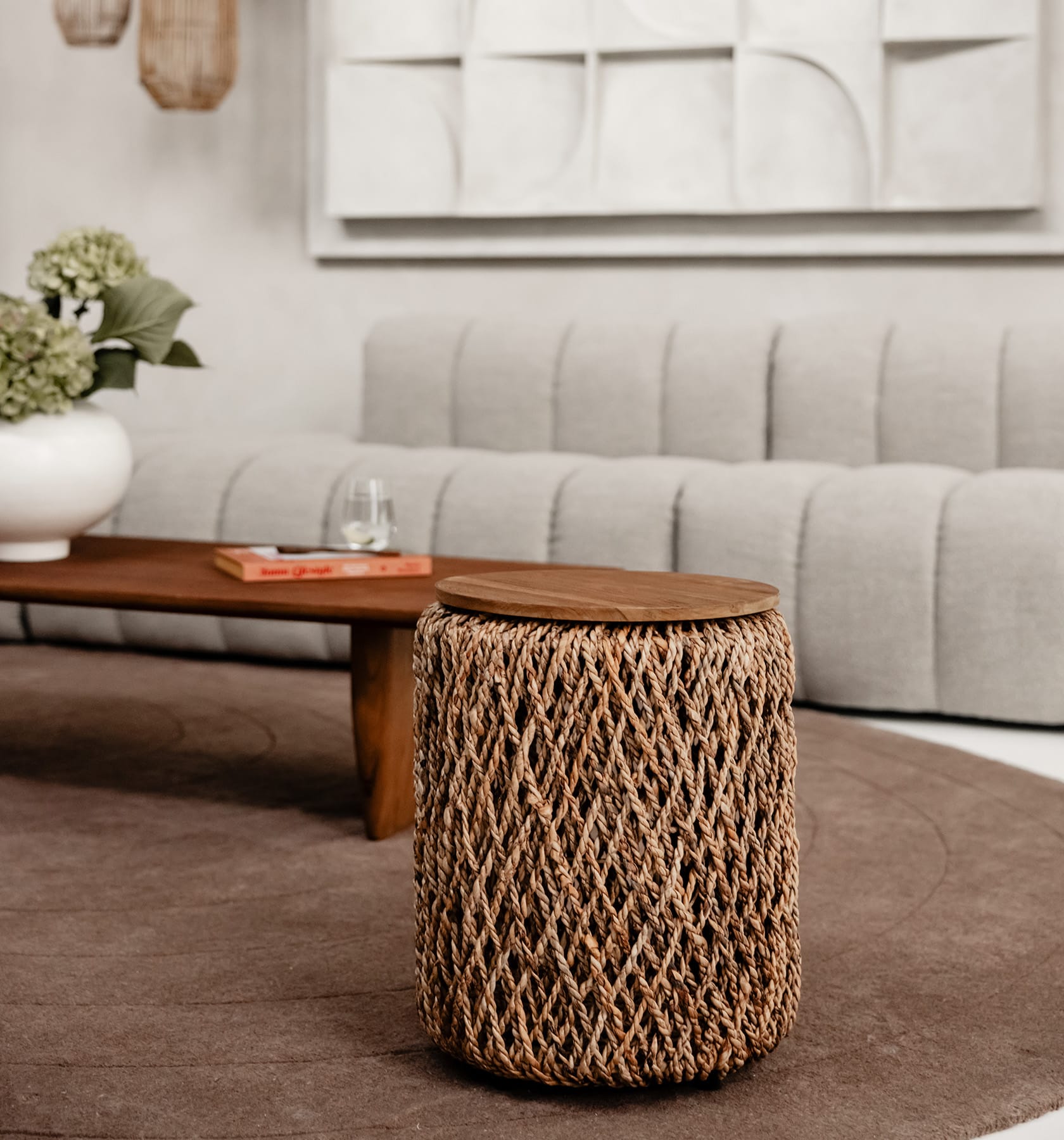 D-BODHI - SIDE TABLE / 40×40×52 D-Bodhi Knut Side Table - Large – Sideboards and Things