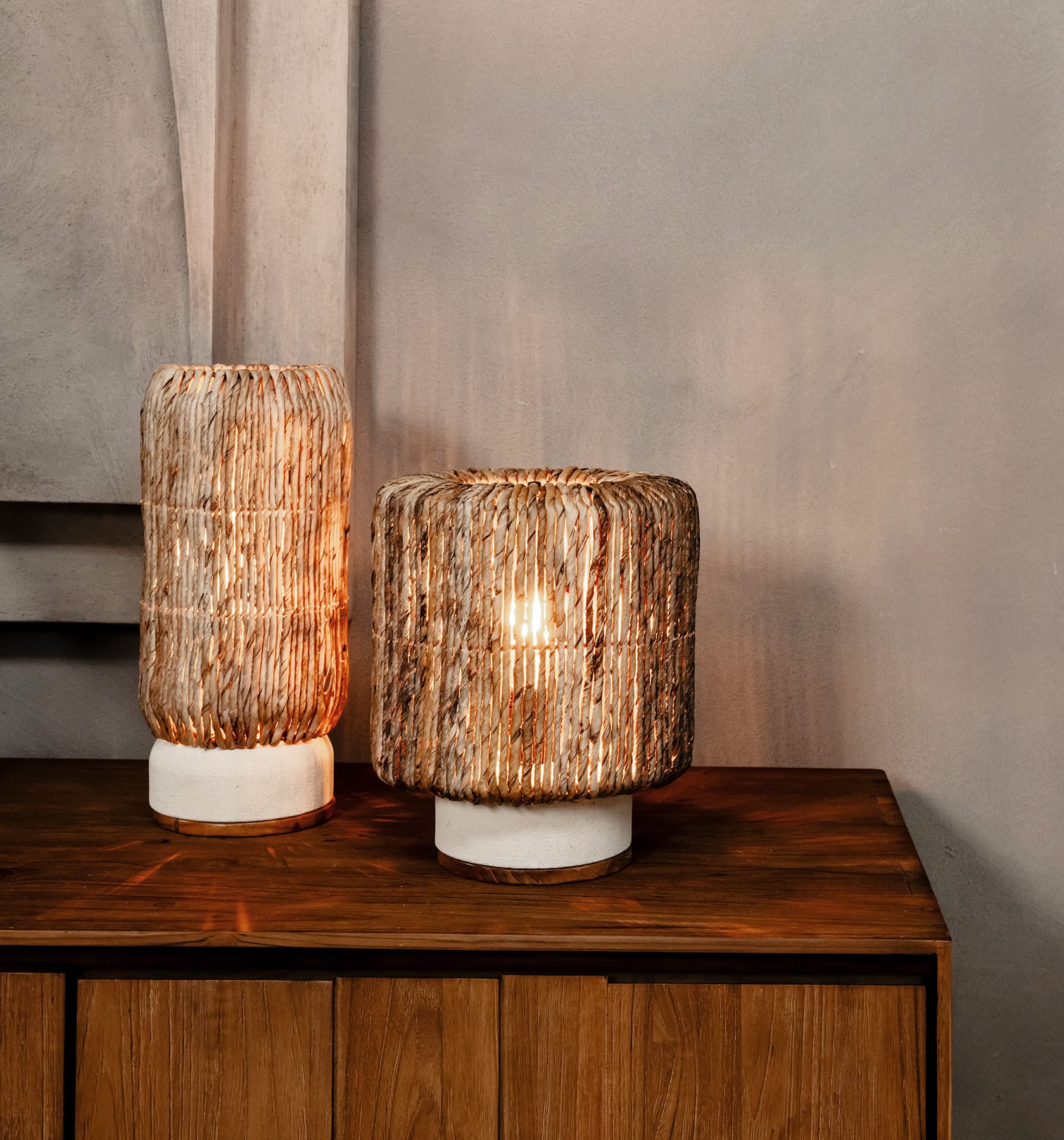 Palma Abaca Table Lamp