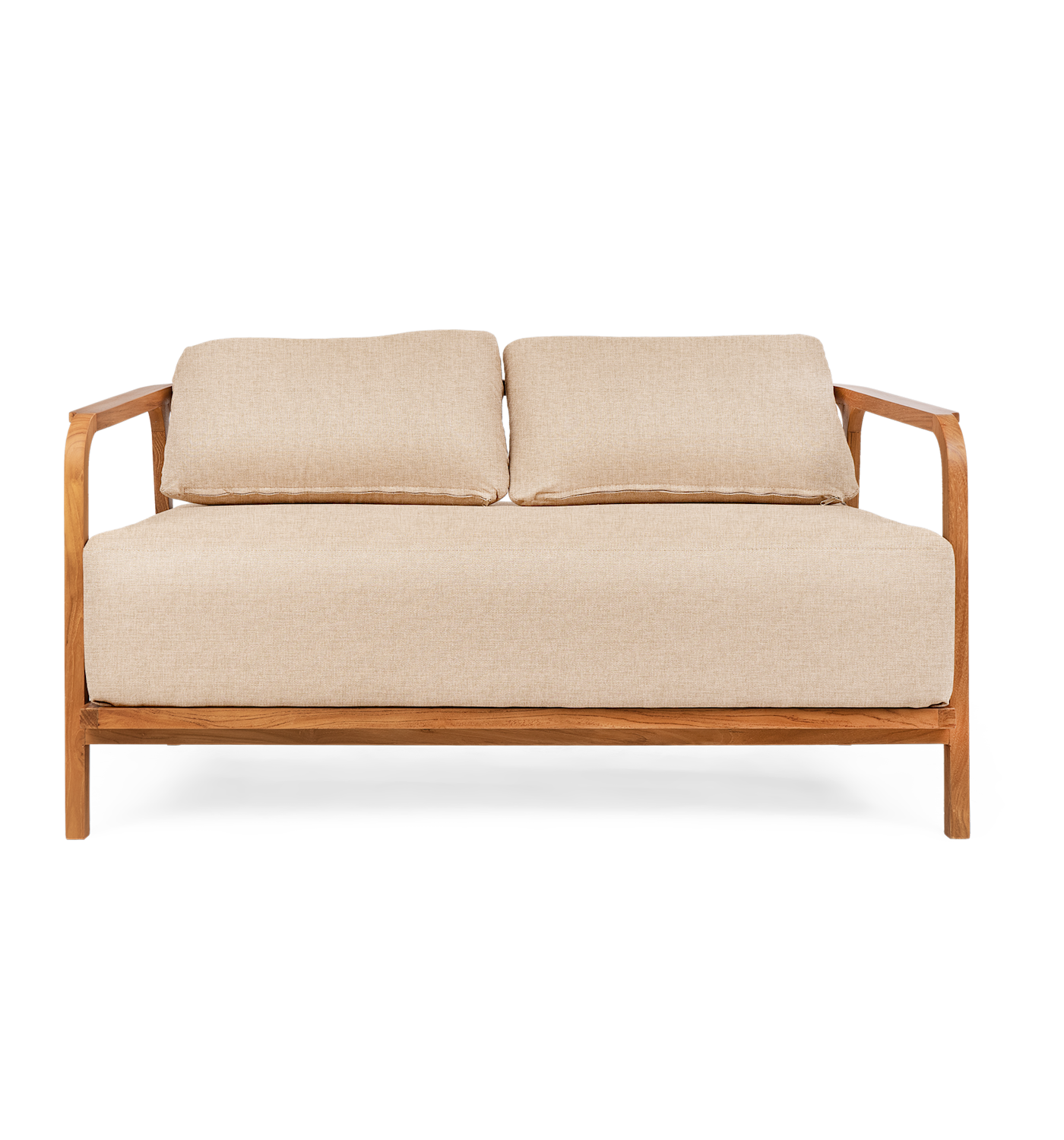 Classy Sofa Pale Khaki 2 Seats