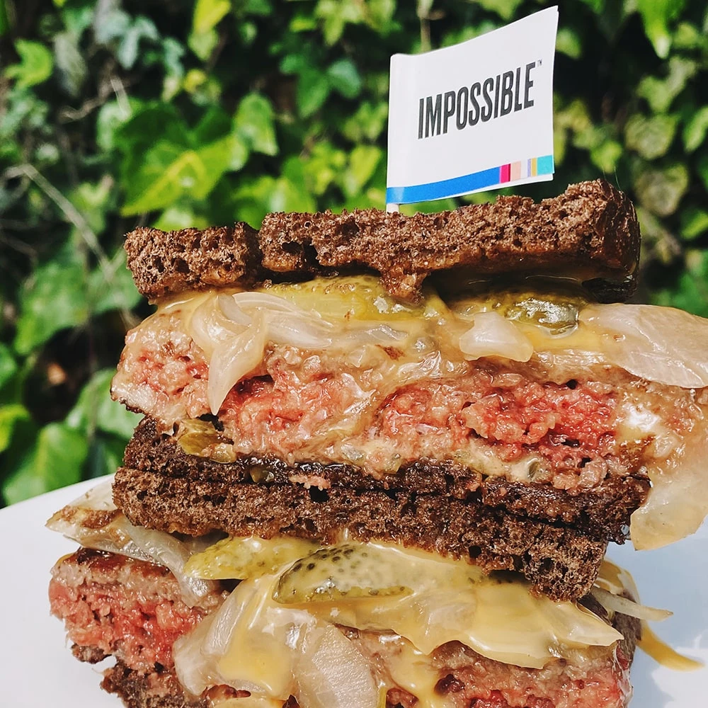 Try the Impossible™ Patty Melt On The Grill made with Impossible™ Burger.