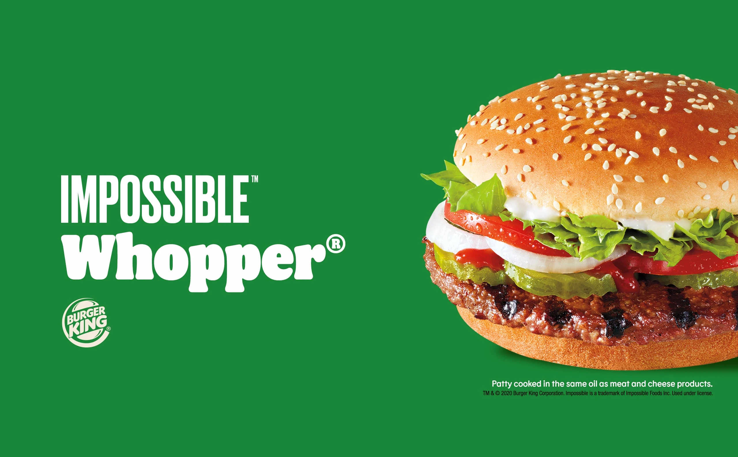 The Impossible Whopper Arrives at Burger King Locations Nationwide