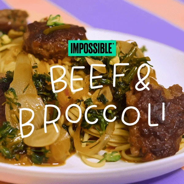 Cook up this easy Impossible Beef and Broccoli recipe made with Impossible Burger