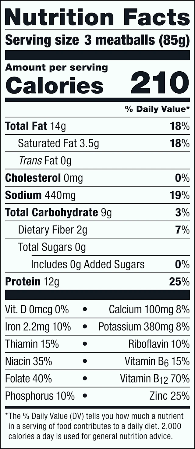Impossible™ Meatballs Made From Plants in Restaurants