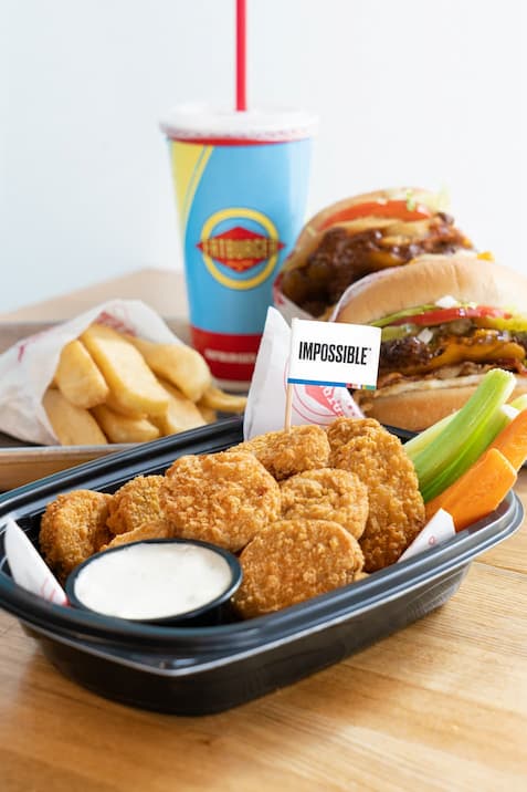 Fatburger Just Added Impossible™ Chicken Nuggets to the menu