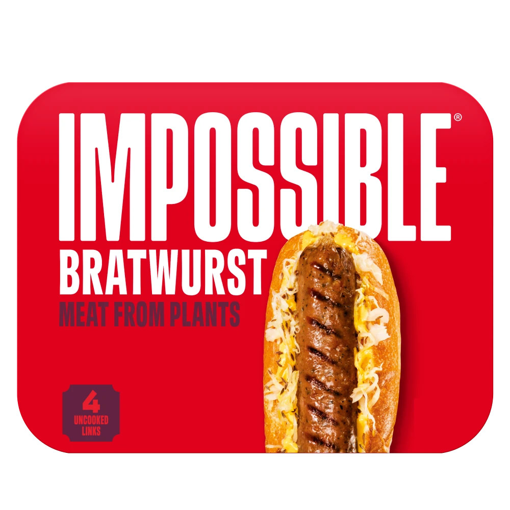 Impossible Bratwurst front of package 