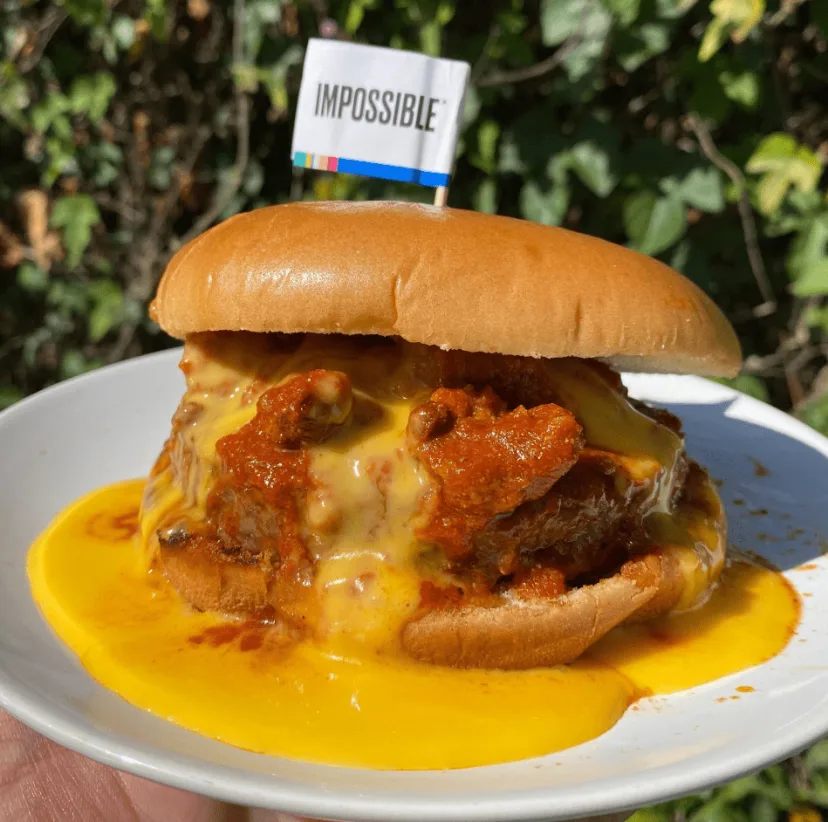 Impossible Chili Cheeseburger recipe made with Impossible Burger