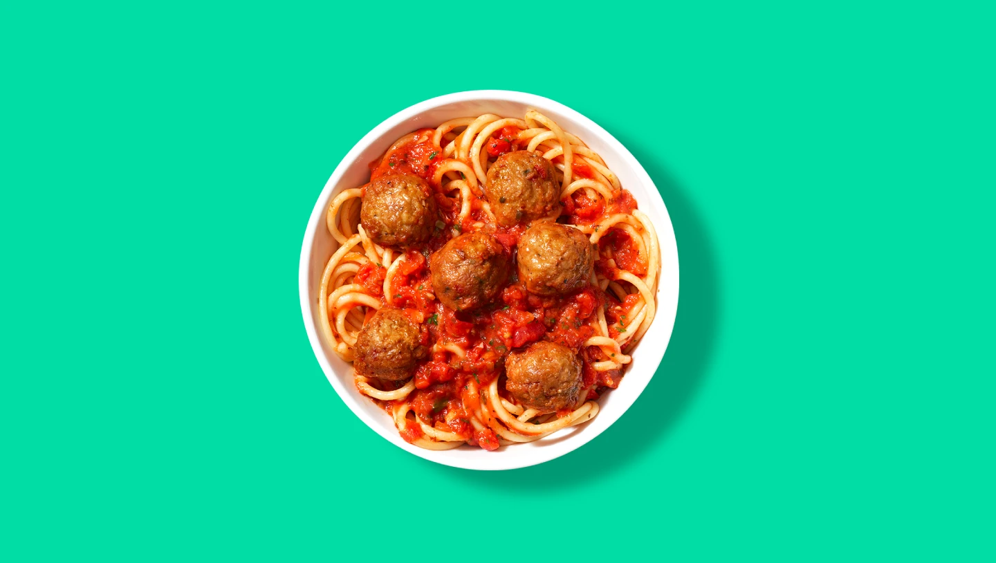 Spaghetti & Impossible Meatballs™ Made From Plants