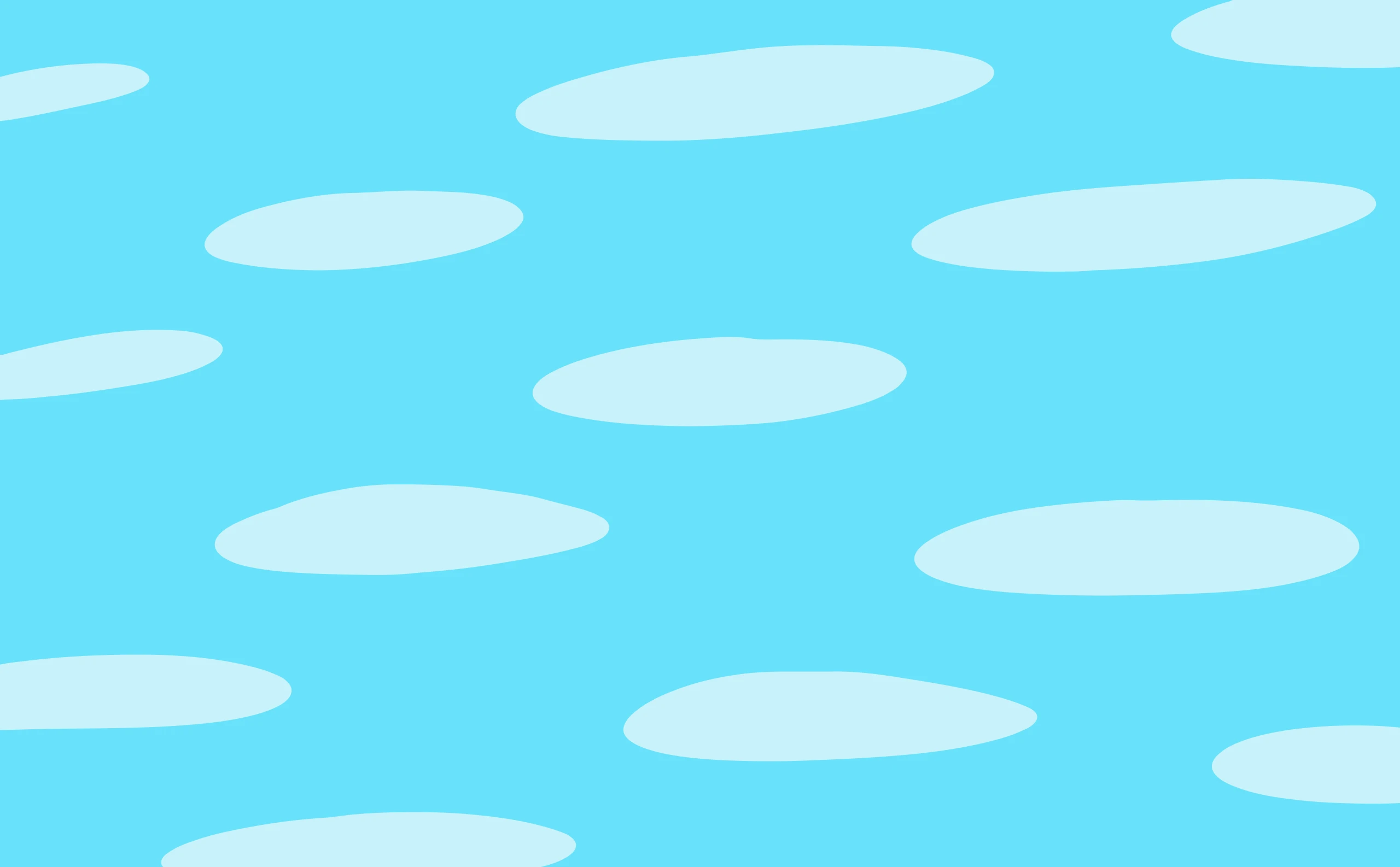 Cyan background with light blue dots