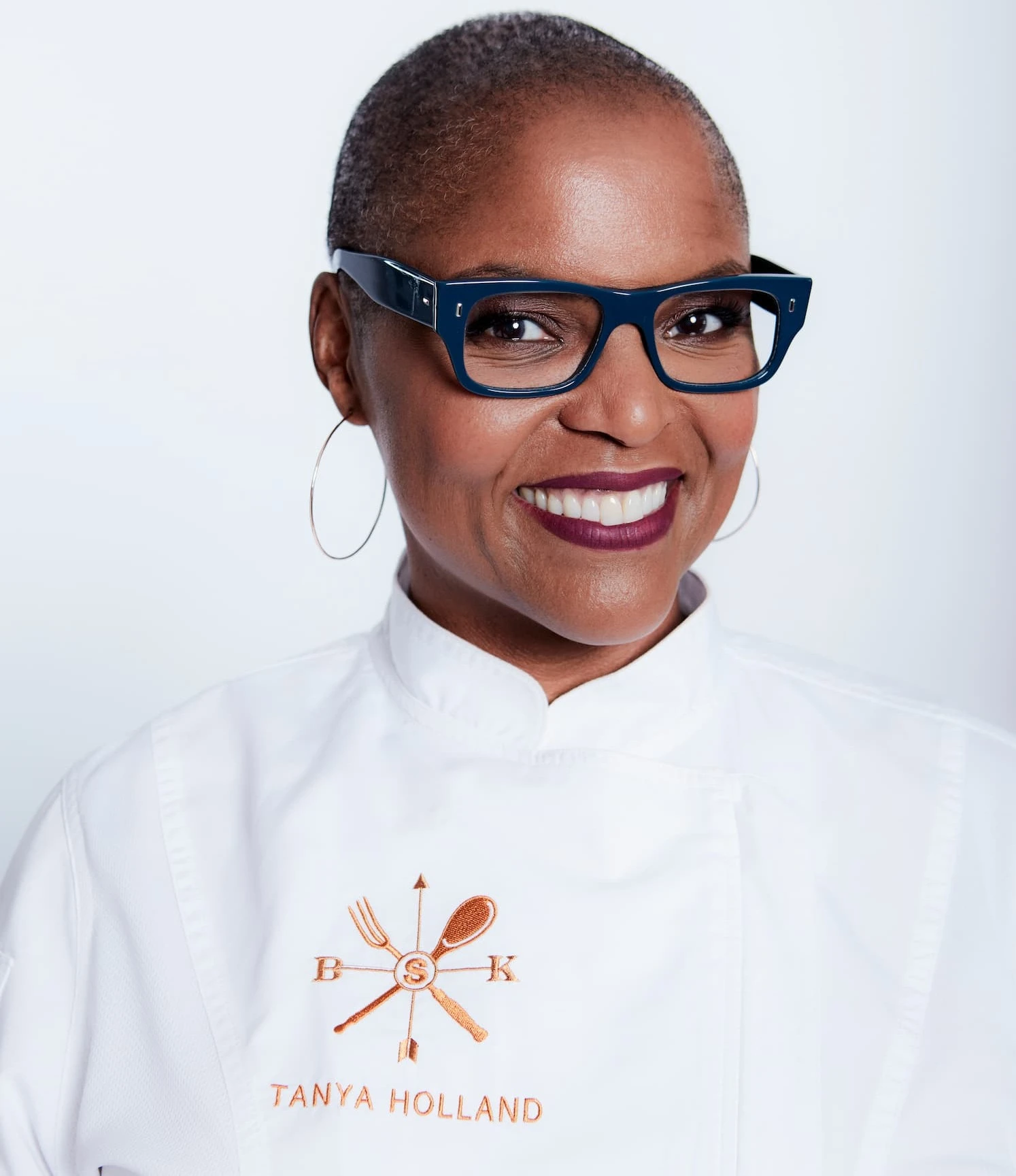 Headshot of Chef Tanya Holland smiling