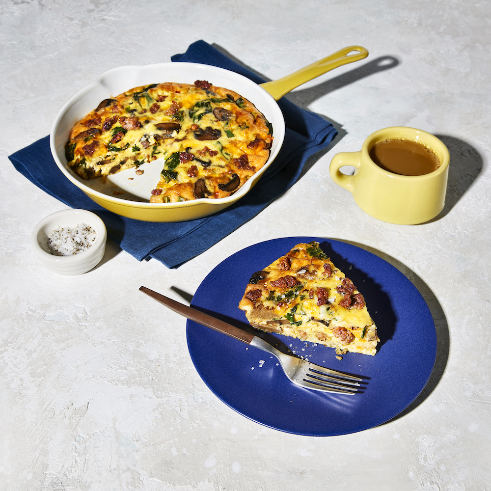 Impossible™ Sausage Frittata Recipe Impossible Foods