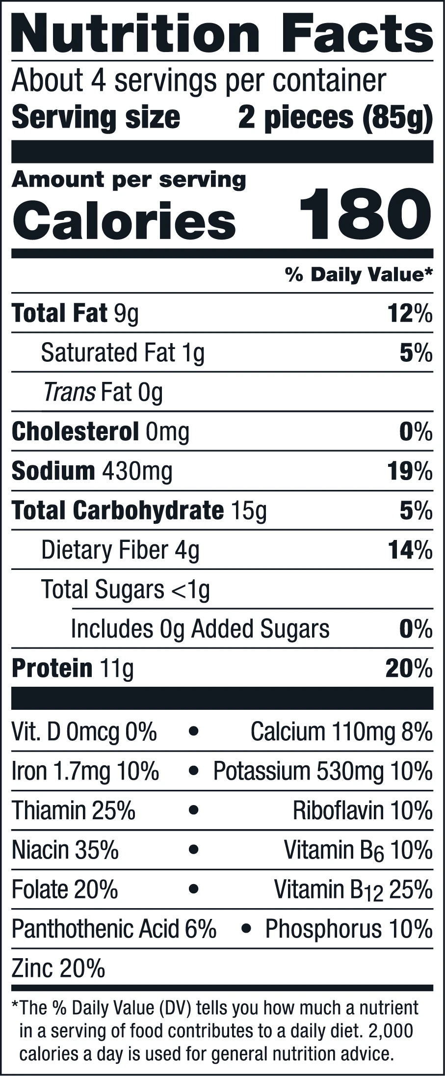 Impossible™ Chicken Tenders Made From Plants