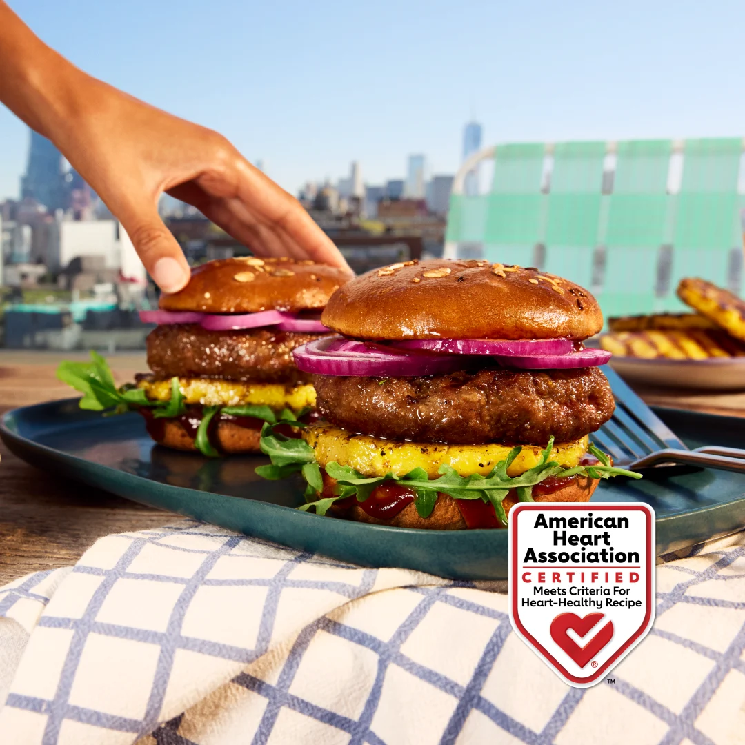 Impossible™ Pineapple BBQ Burger Recipe Impossible Foods