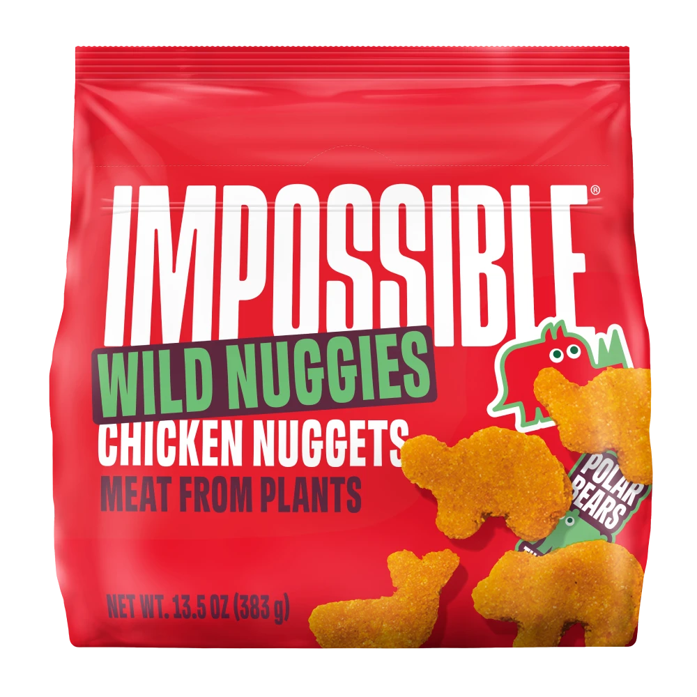 Impossible Chicken Wild Nuggies front of package
