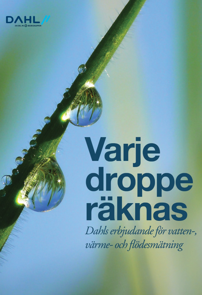 Varje droppe räknas