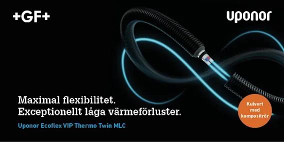 Maximal flexibilitet. Exceptionellt låga värmeförluster.