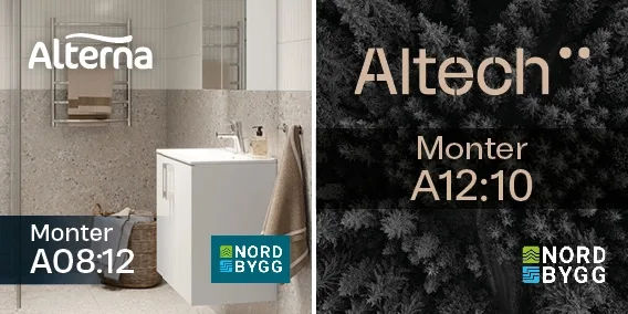 Besök Alterna och Altech på Nordbygg