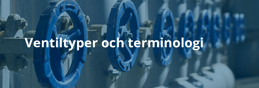Ventiltyper terminologi specialistomrade