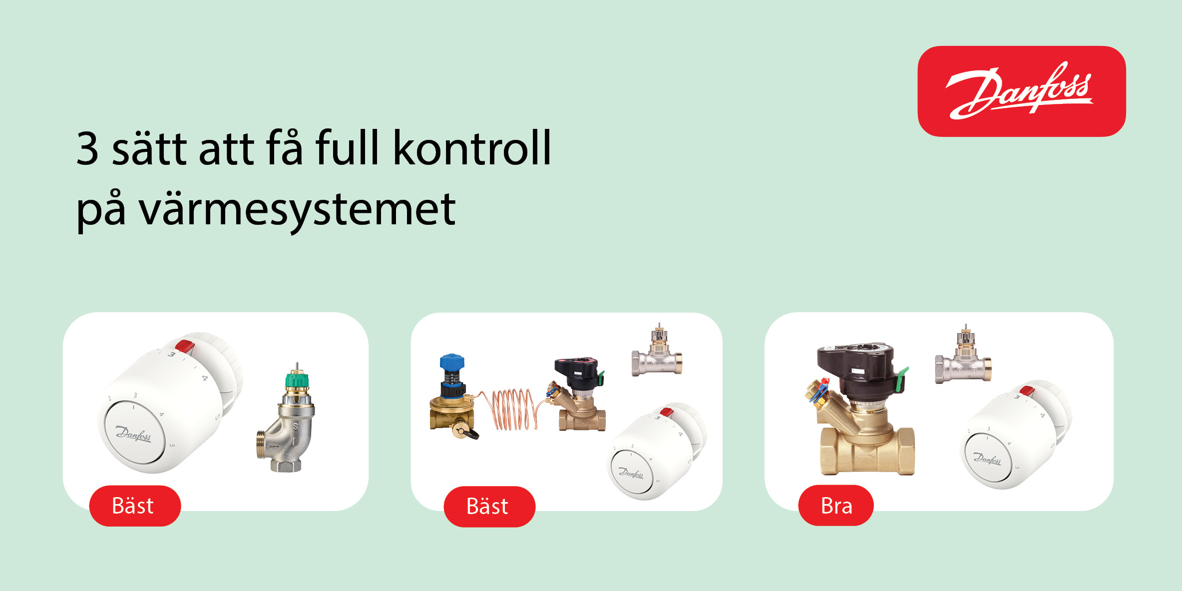 3 sätt att få full kontroll på värmesystemet