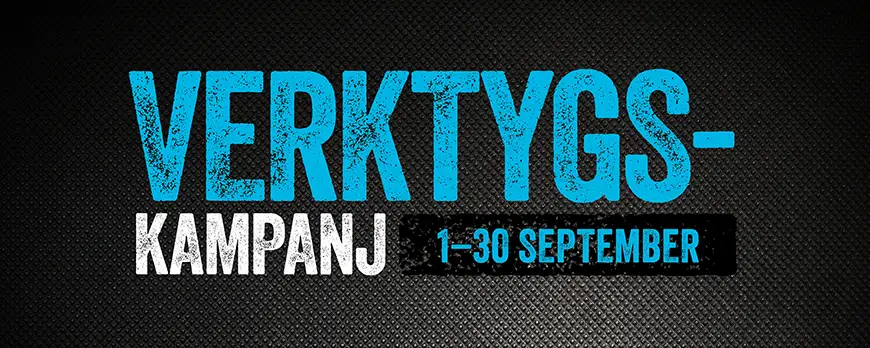 Verktygskampanj september