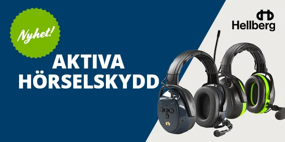 Dahl lanserar aktiva hörselskydd från Hellberg