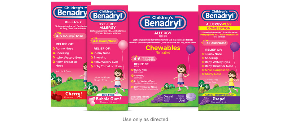 Children’s BENADRYL® Samples for Healthcare Professionals