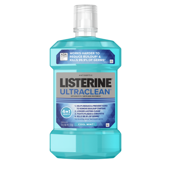 LISTERINE® ULTRACLEAN® Tartar Control Antiseptic Mouthwash COOL MINT®
