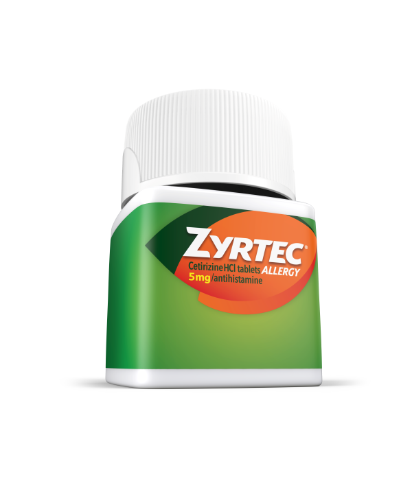 ZYRTEC® 5mg Tablets bottle