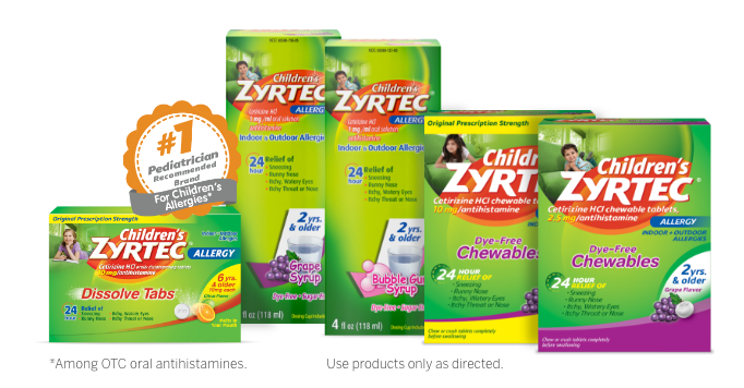 Zyrtec® Dosage & Samples for Healthcare Professionals