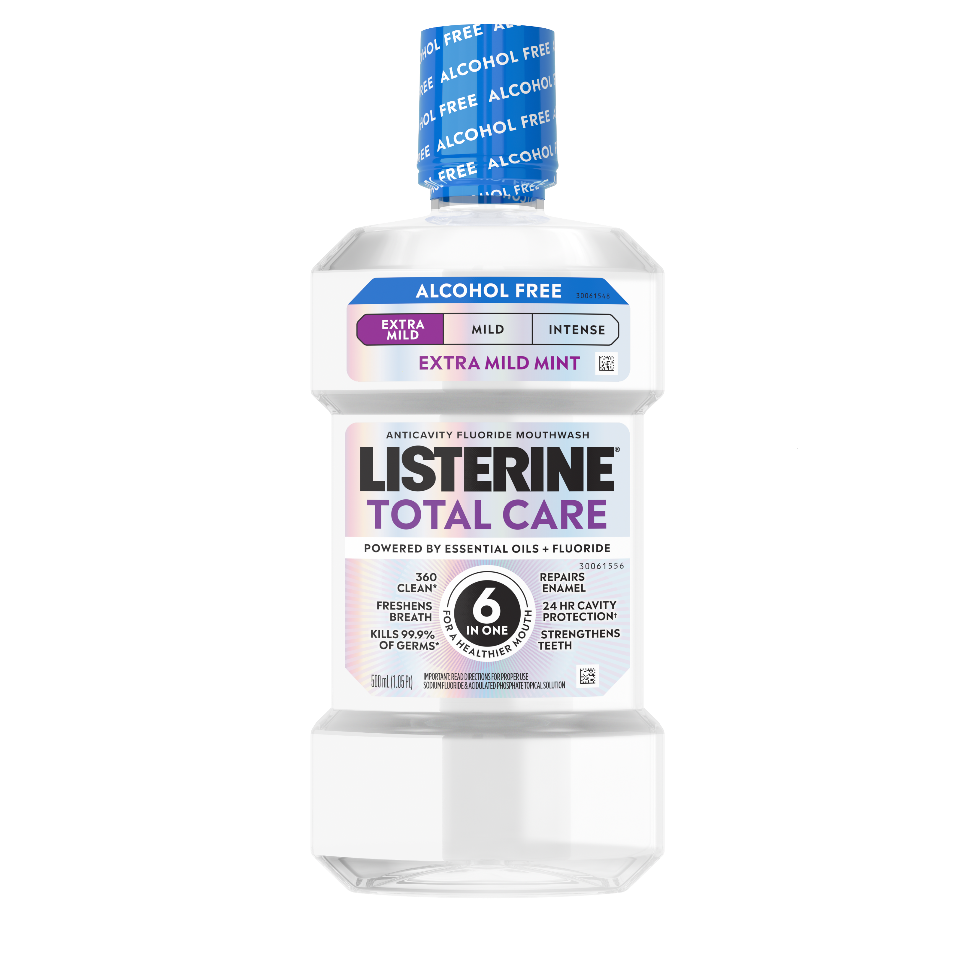 LISTERINE® TOTAL CARE Alcohol Free Extra Mild Mouthwash, Extra