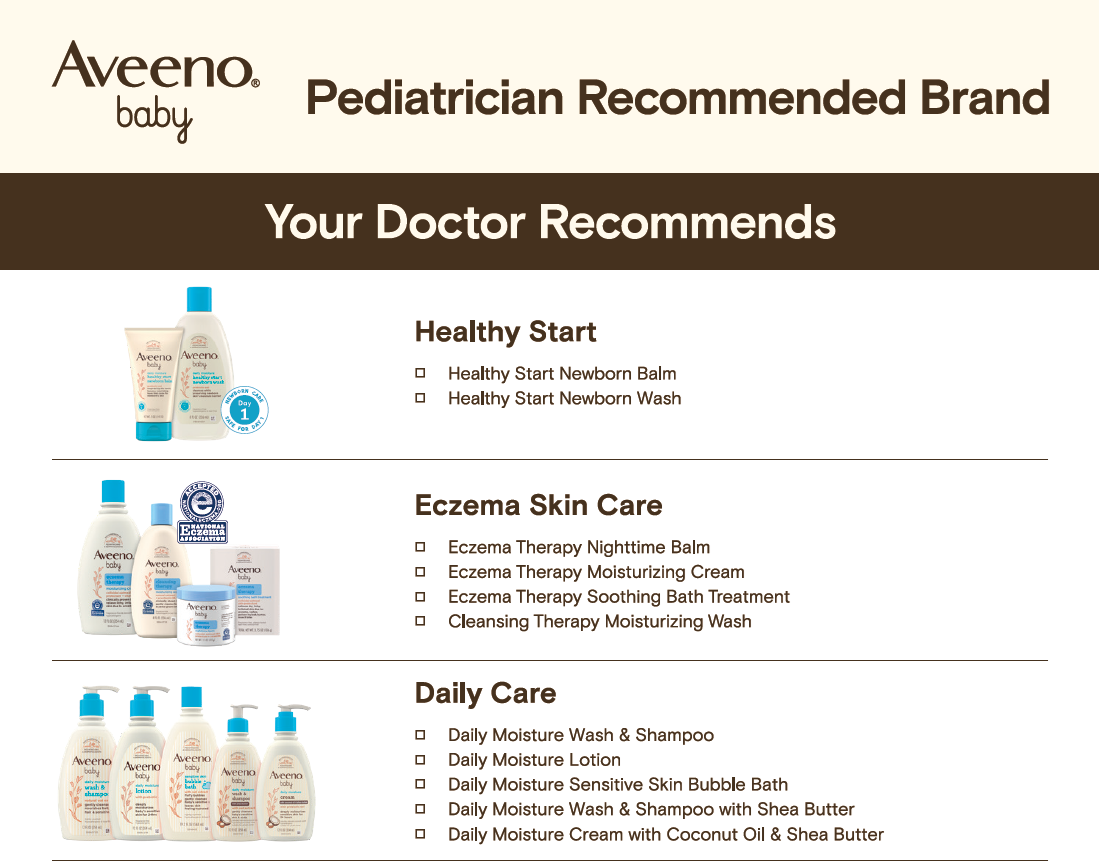 Aveeno® Baby $3 Off Coupon preview