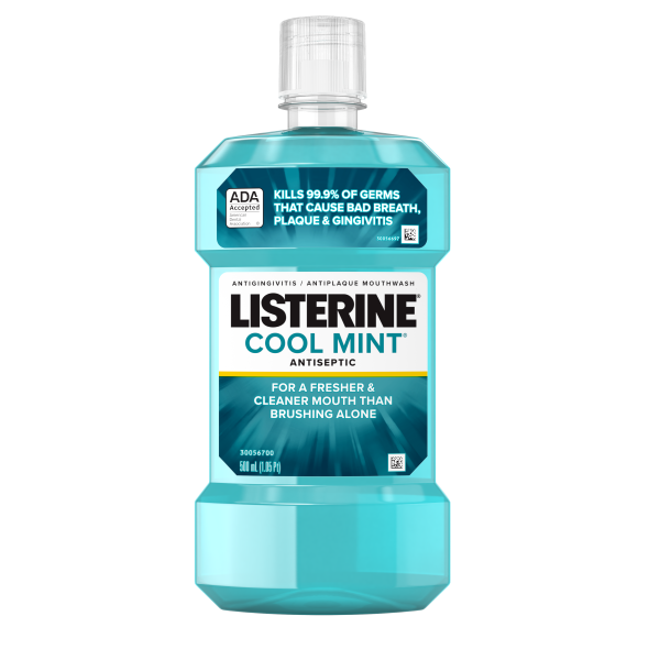 LISTERINE® Antiseptic Mouthwash COOL MINT® for Bad Breath & Plaque
