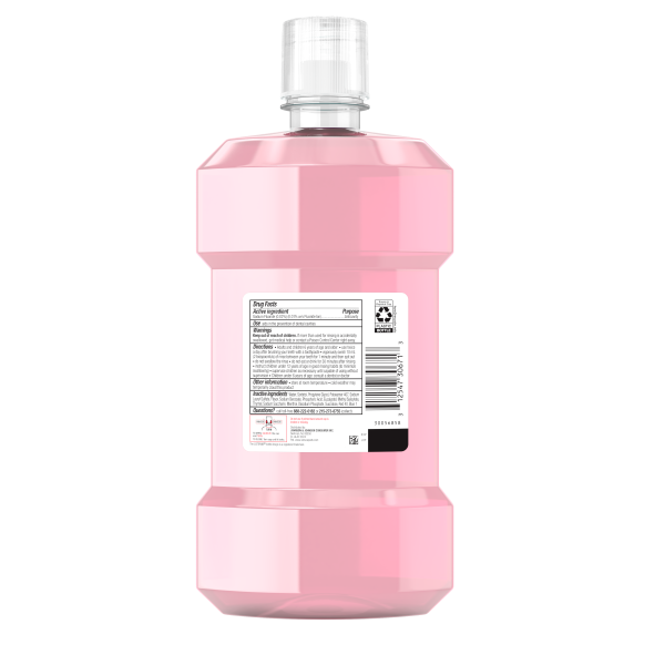 LISTERINE® TOTAL CARE Alcohol-Free Anticavity Fluoride Mouthwash FRESH MINT back